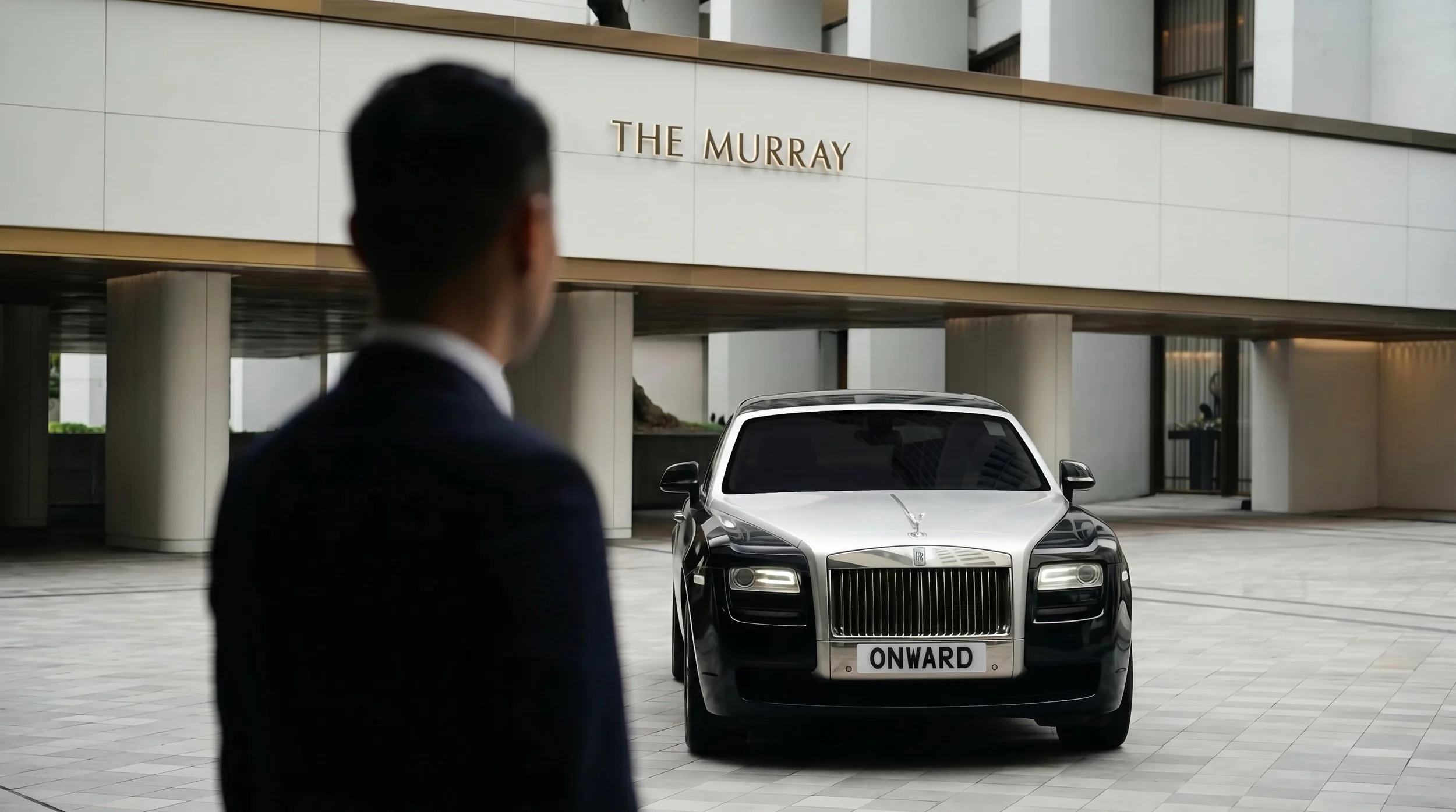 Rolls-Royce Ghost (Silver Black)