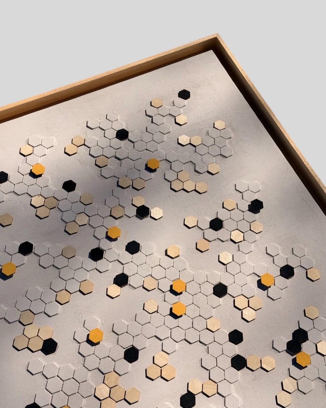 OBRA ABSTRACTA CON RELIEVES