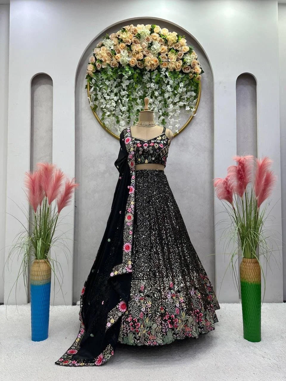 Nyx Midnight Sitara Lehenga Set