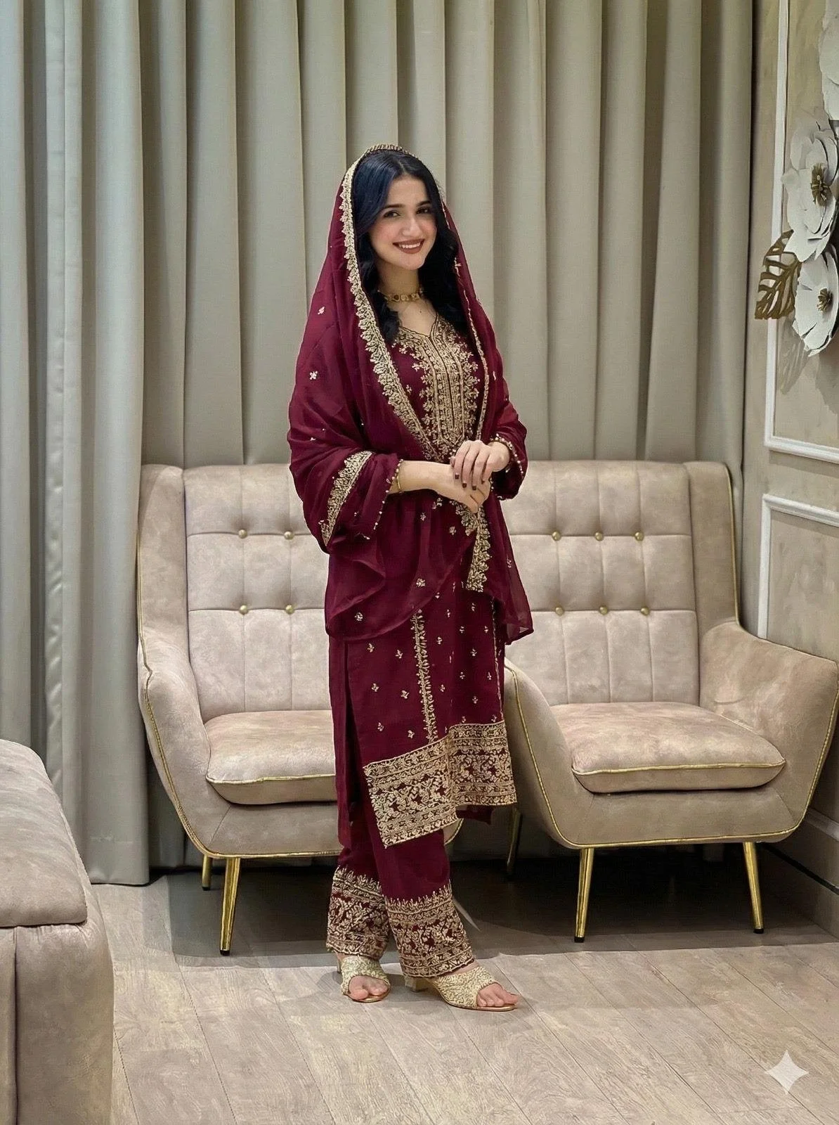 Zehra Luxe Festive Ensemble