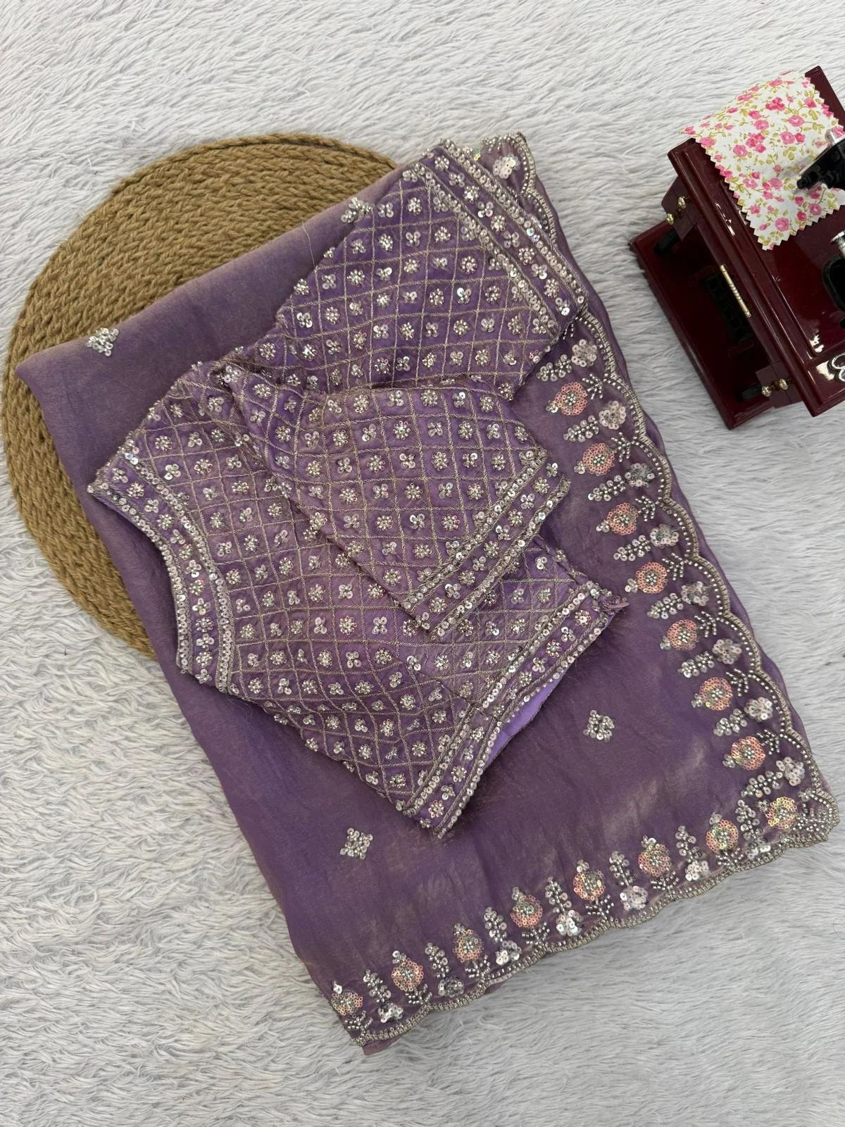 Amethyst Grace Saree