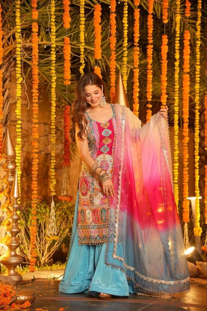 Gulabo Drip Sharara Set