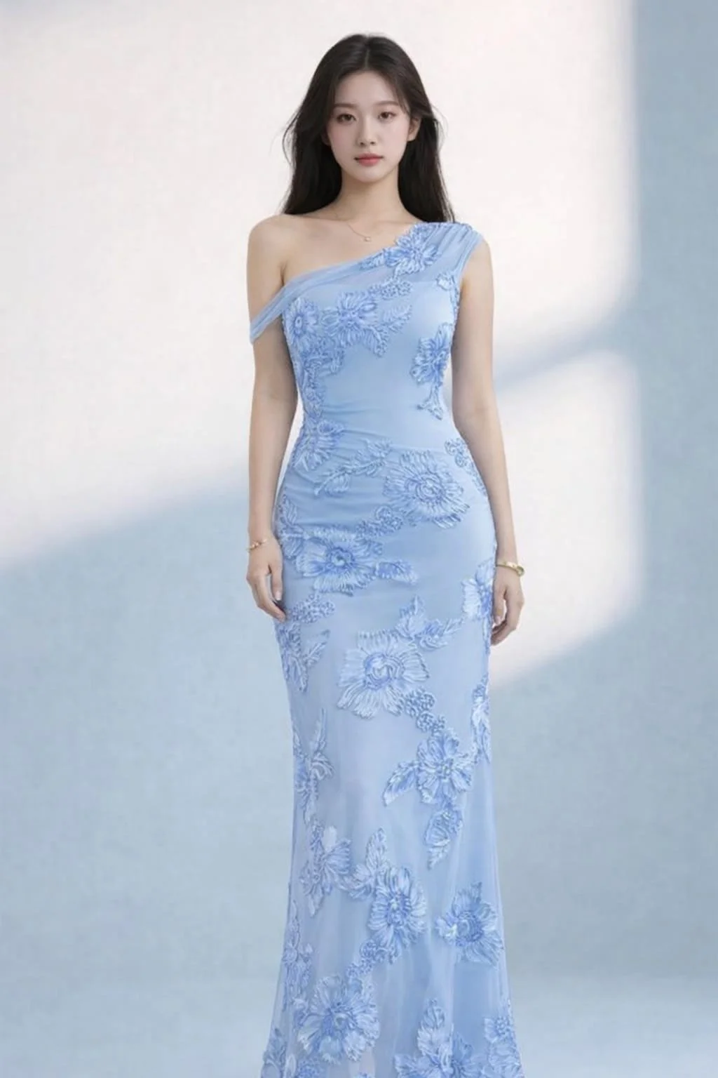 Azure Devi Evening Dress