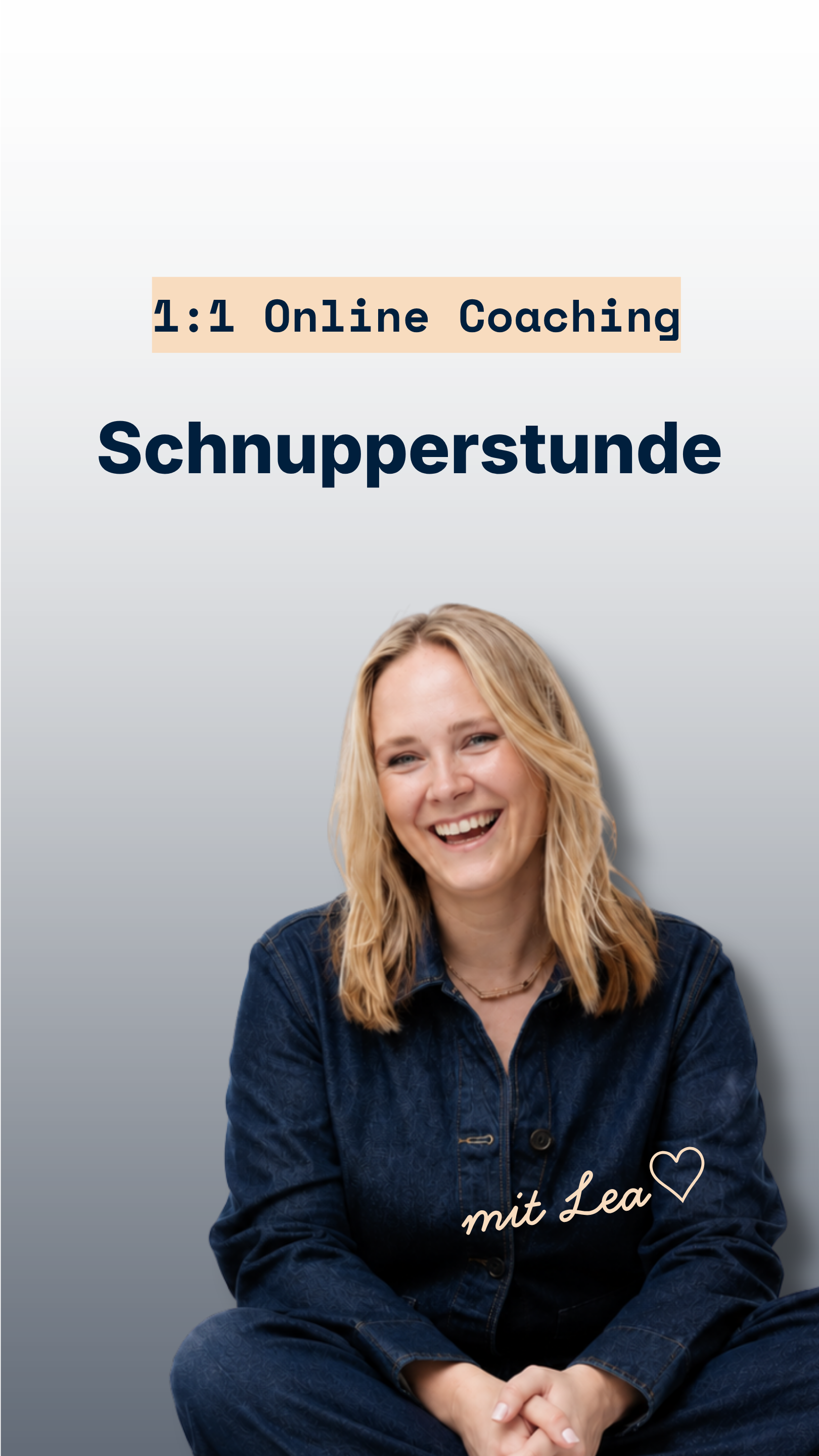1:1 Online Coaching Schnupperstunde