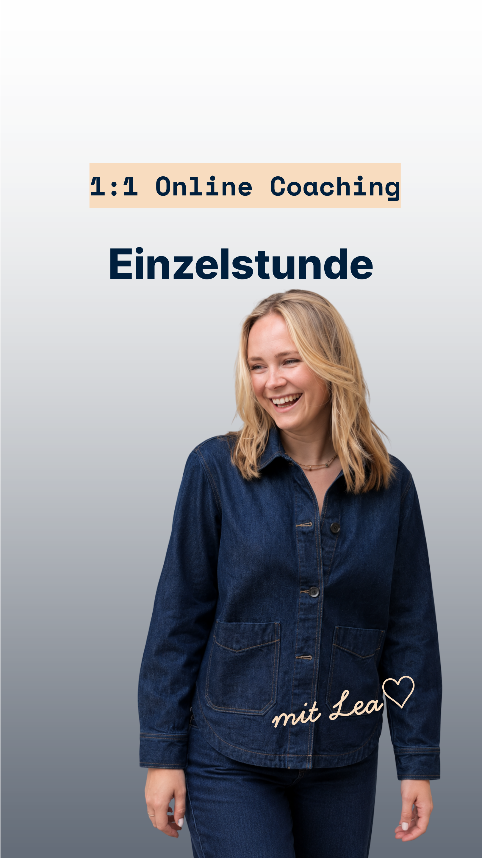 1:1 Online Coaching Einzelstunde