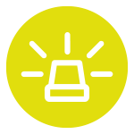 Warnsignal Lichsymbol