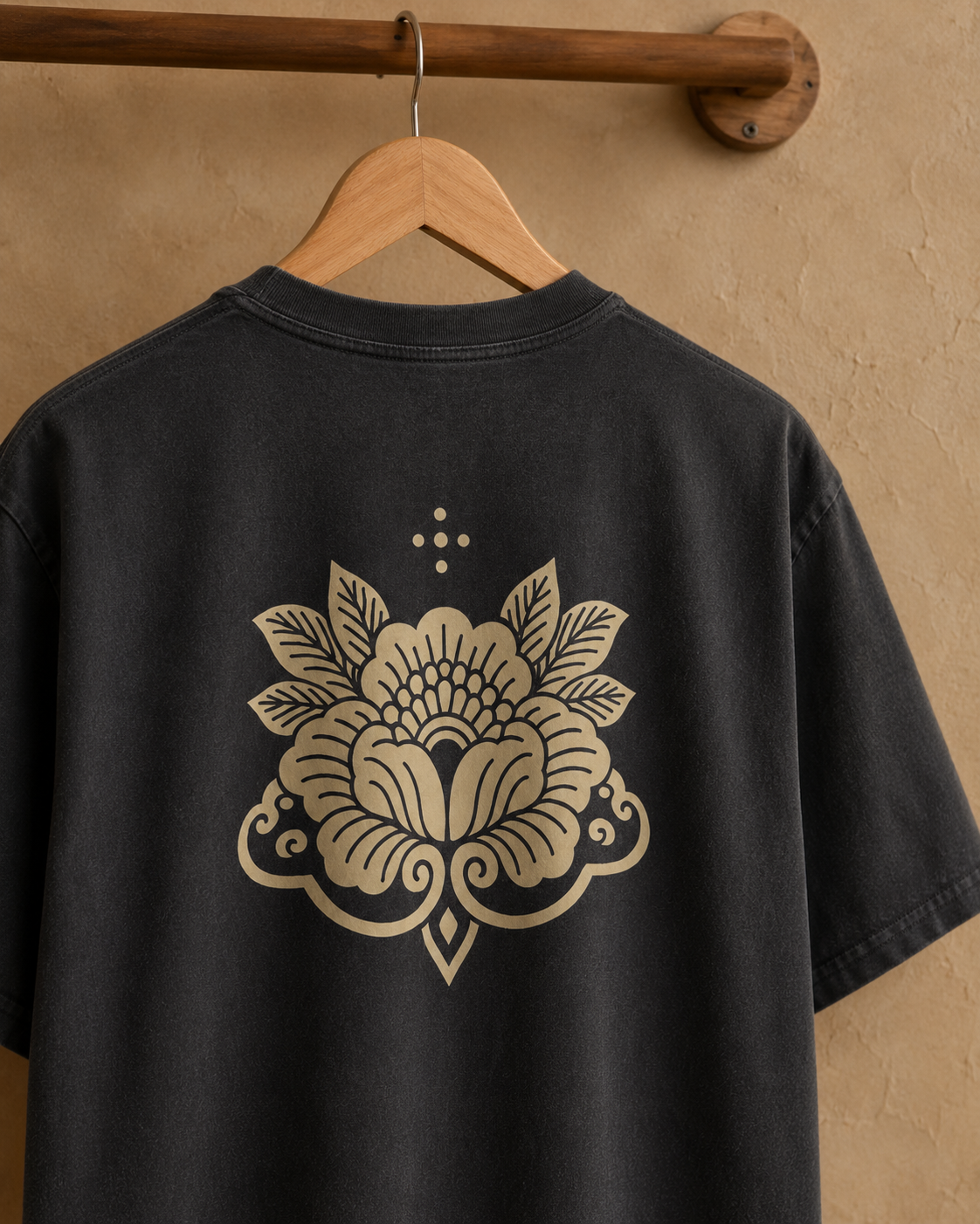 DROP 001 Tee — Ink Black