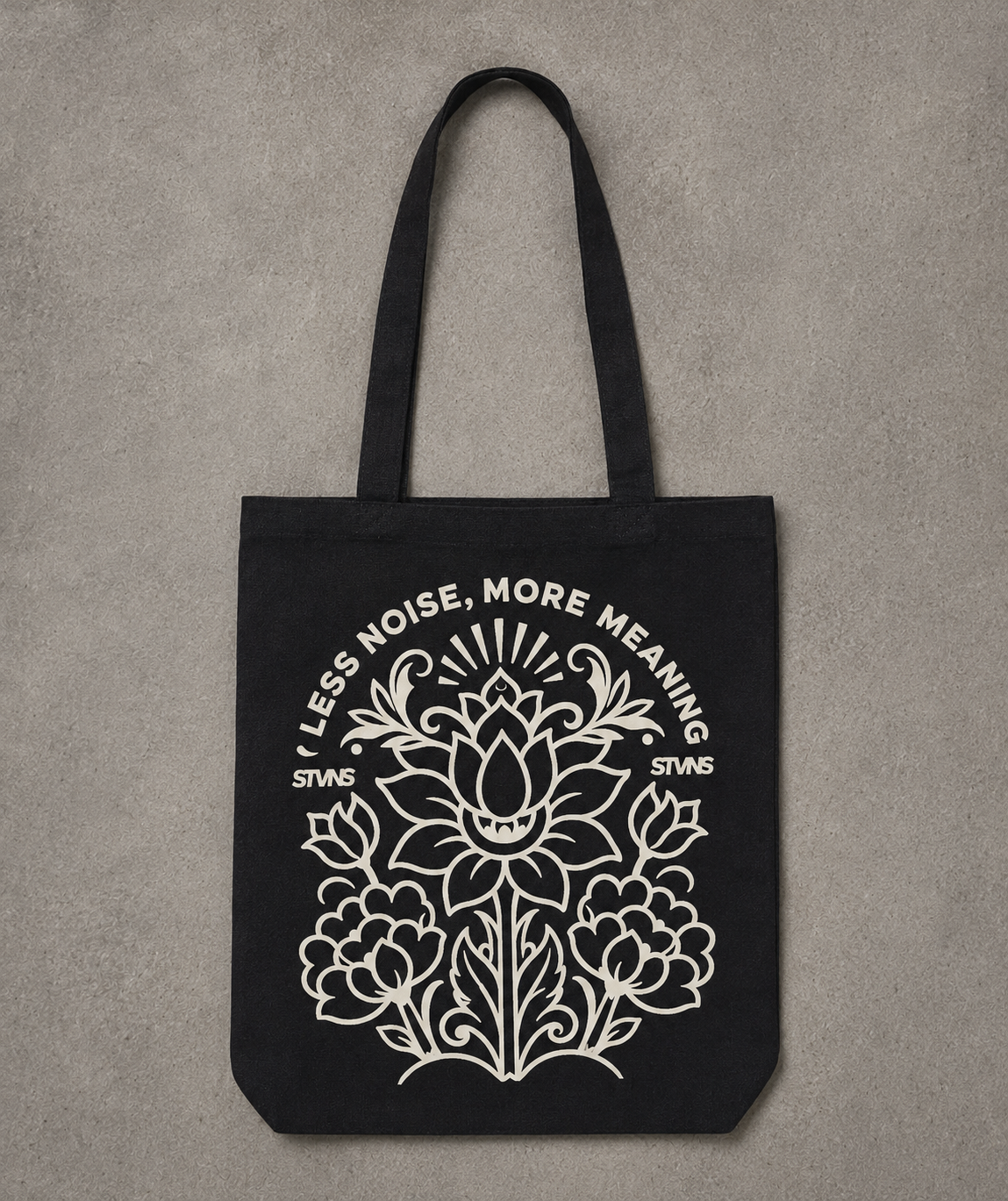 BLACK TOTE FLATLAY QUIET CARRY.png