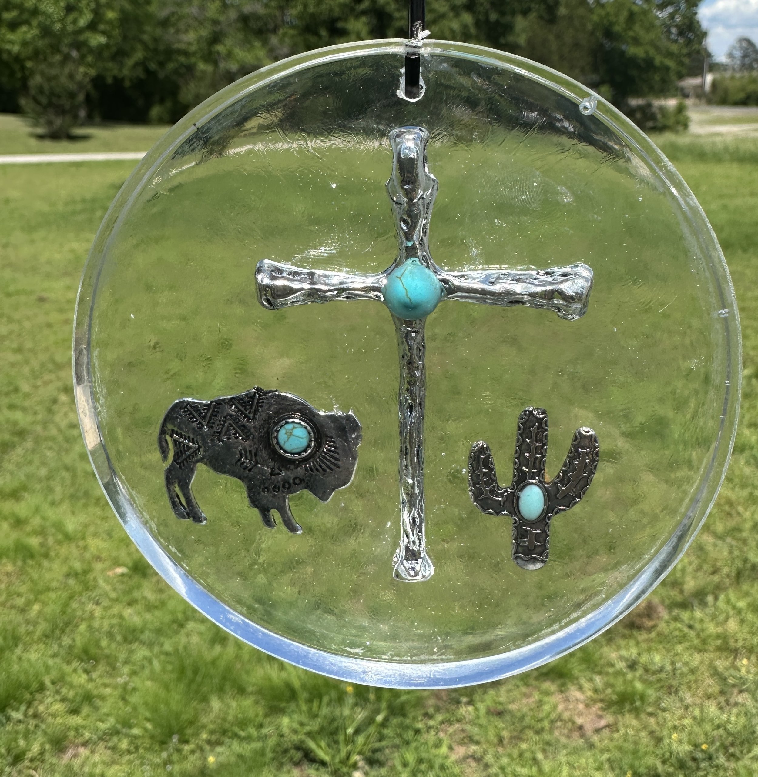 Cross, Buffalo, Cactus
