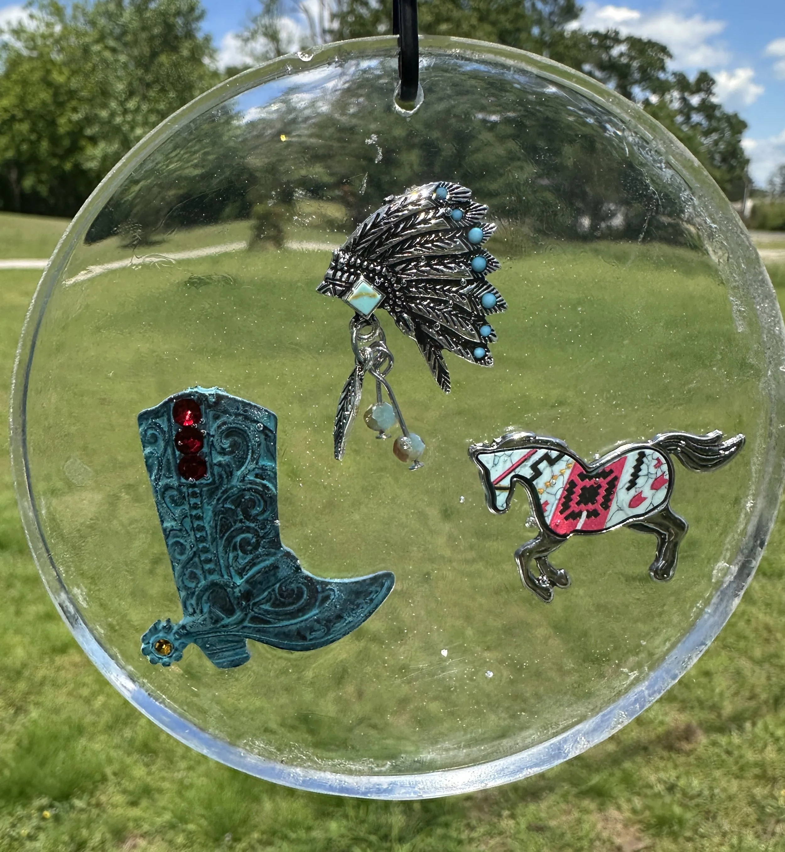 Headdress, horse, boot
