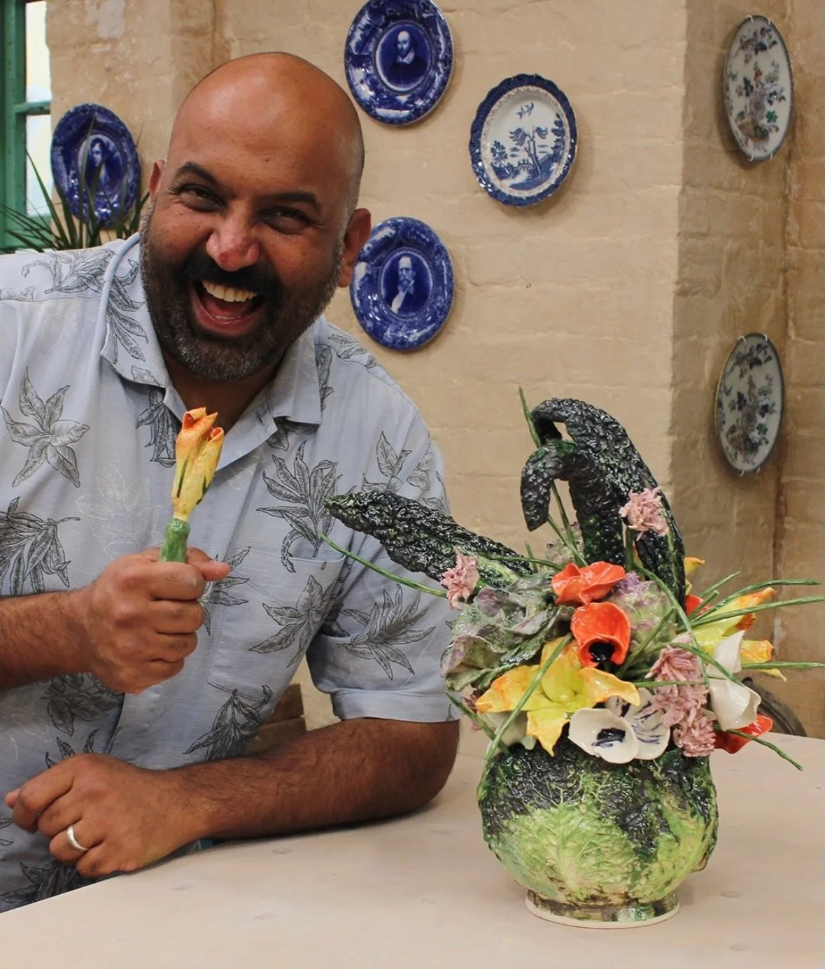 Firstly, I can&rsquo;t believe I&rsquo;ve made it past week 7! Beyond my wildest dreams!

Before Throw Down, I had never made a coil pot, never made a plate or tankard, barely  used underglazes, never made a sprig mould, I had never done my own raku,