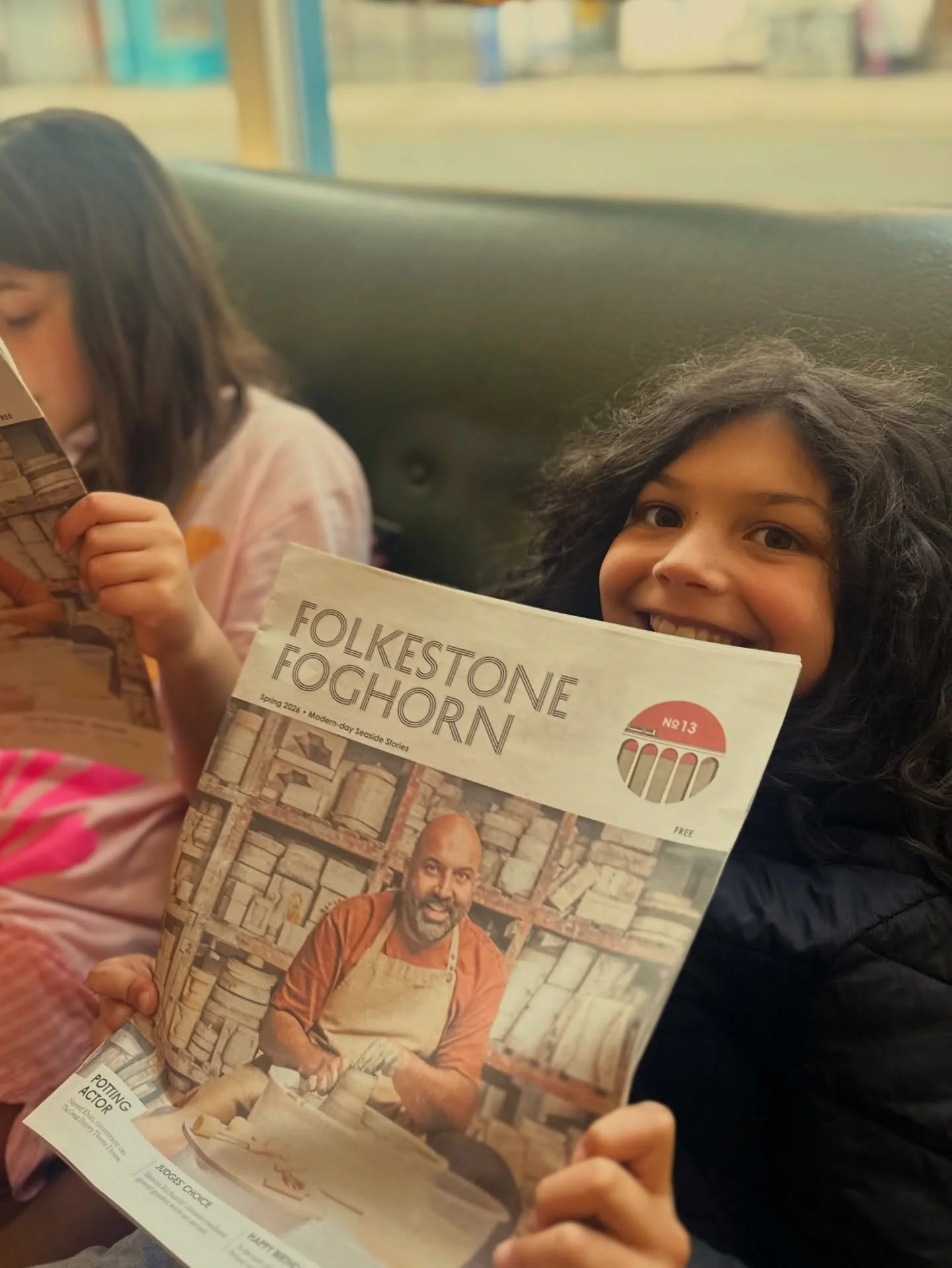 Somehow ended up as a cover girl for the Folkestone Foghorn this quarter. 

A big thank you to @folkestonefoghorn for featuring me in this issue.

Written by the lovely @ltrodd. We&rsquo;ll be back performing together with @folkestoneimprovtheatre ne