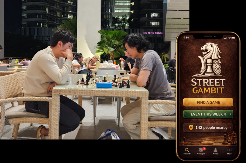 chess match, in-person chess, over-the-board chess, Singapore chess club, Singapore chess tournaments