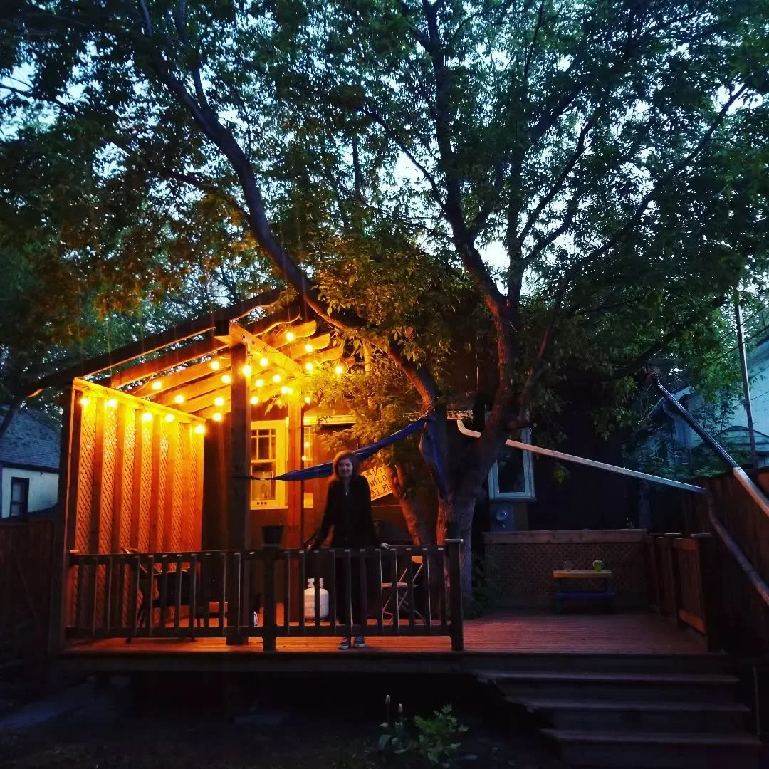 Deck and Pergola in Saskatoon.