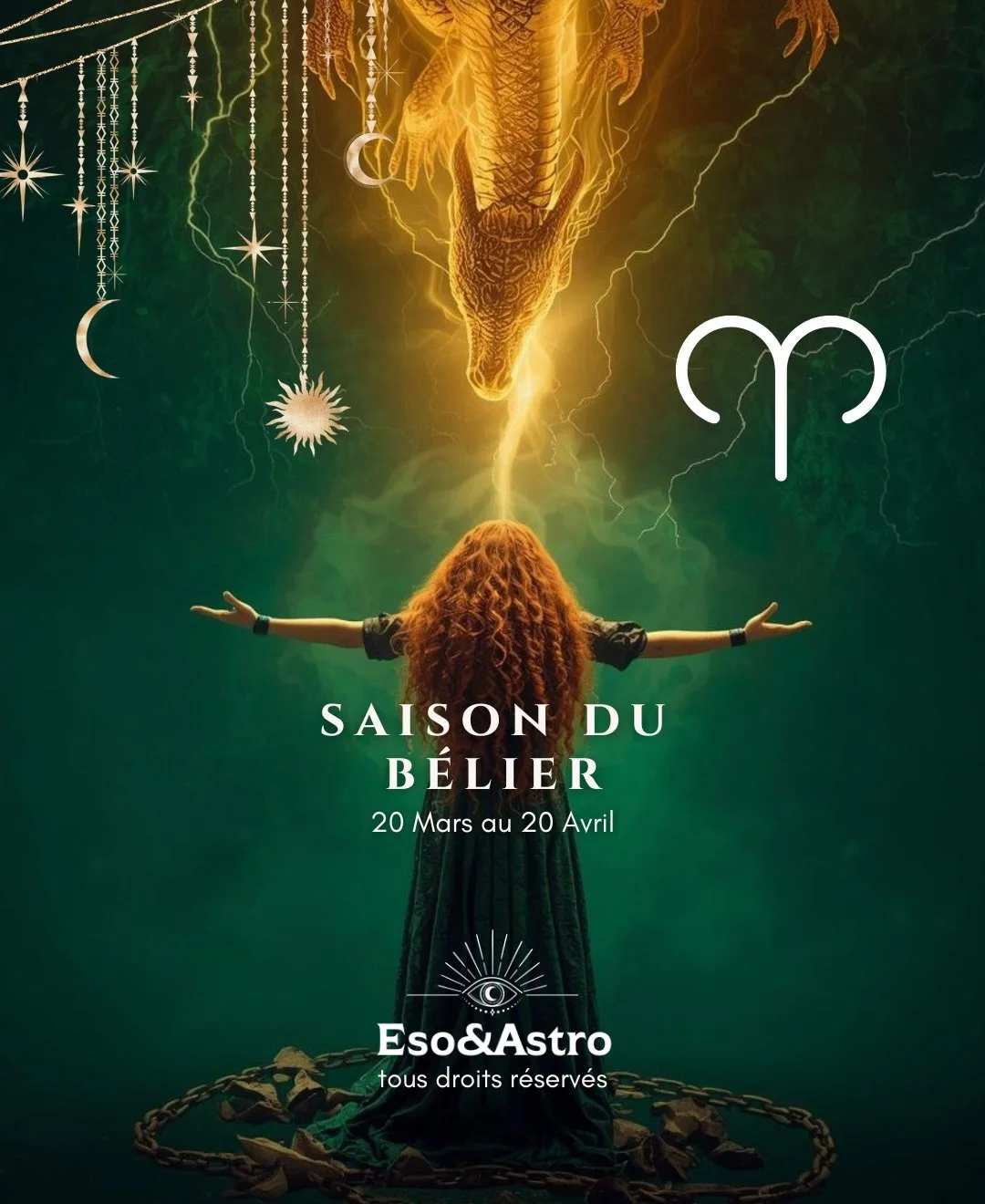 Le r&eacute;veil de l&rsquo;&eacute;tincelle ♈️✨

Apr&egrave;s s&rsquo;&ecirc;tre dissous dans l&rsquo;oc&eacute;an des Poissons pour y puiser compassion et unit&eacute;, il est temps de ramener cette sagesse dans la mati&egrave;re. Le Soleil vient d