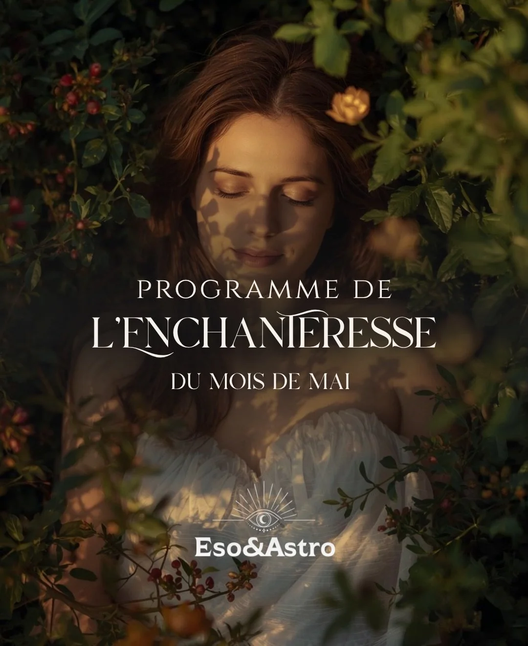 Au mois de Mai, on se r&eacute;concilie avec son corps et sa f&eacute;minit&eacute;. On int&egrave;gre ses parts d&rsquo;ombre pour incarner sa puissance de femme. 🌹

Tu souhaites nous rejoindre ?
Tape ENCHANTERESSE en commentaire et je t&rsquo;envo