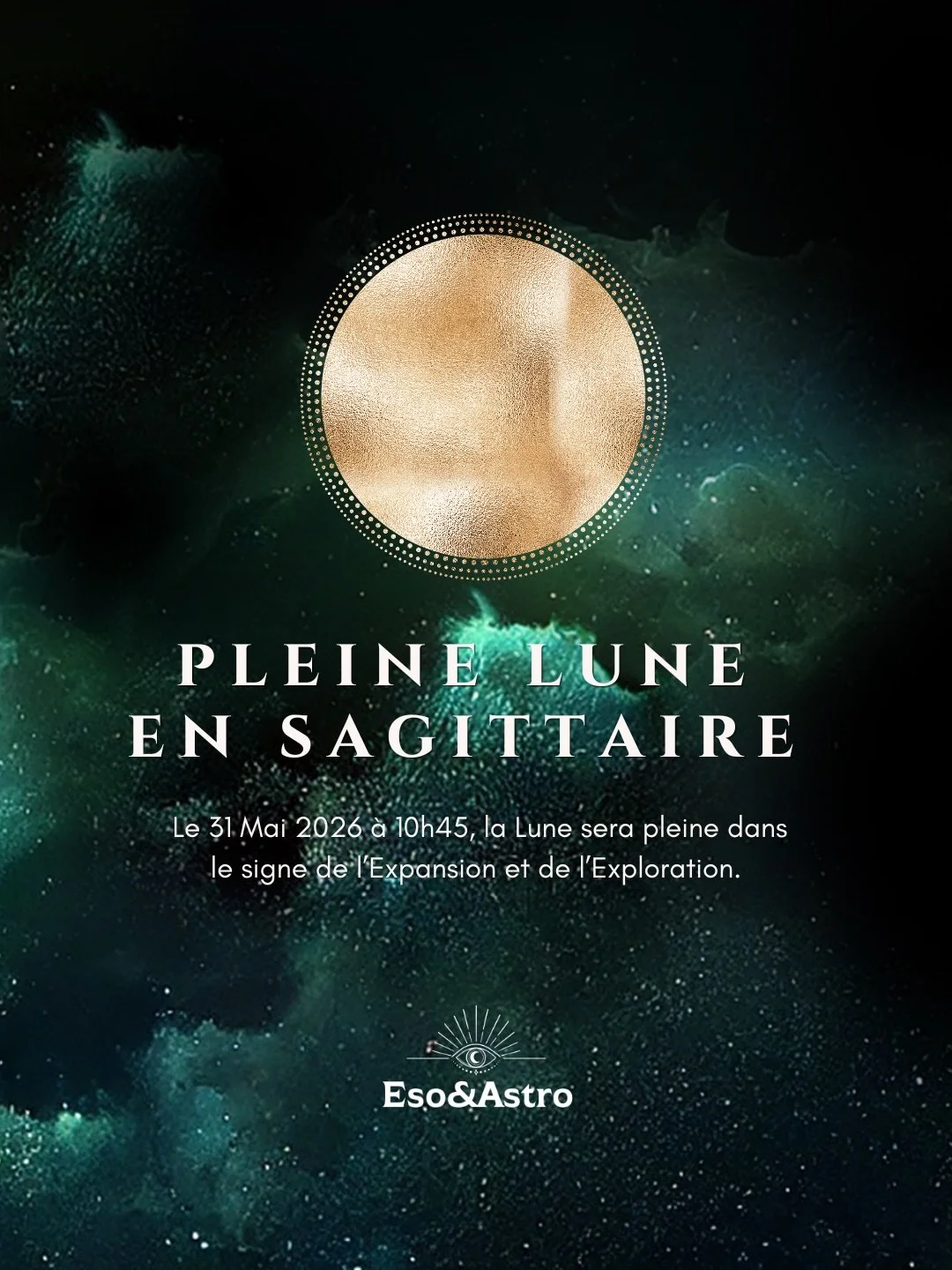 ✨ PLEINE LUNE EN SAGITTAIRE : L&rsquo;APPEL DE LA VISIONNAIRE 🏹🌕
Sentez-vous cet appel au creux de votre ventre, ce rythme qui bat en &eacute;cho avec le ciel ?
Pour int&eacute;grer l&rsquo;&eacute;nergie d&rsquo;expansion et de v&eacute;rit&eacute