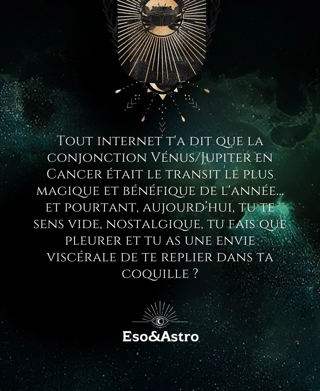 Je vais &ecirc;tre tr&egrave;s honn&ecirc;te : &agrave; chaque fois que je parle d&rsquo;un transit &laquo;&nbsp;b&eacute;n&eacute;fique&nbsp;&raquo;, je vois d&eacute;filer (sur Tiktok en particulier), des commentaires vides de sens du genre &laquo;