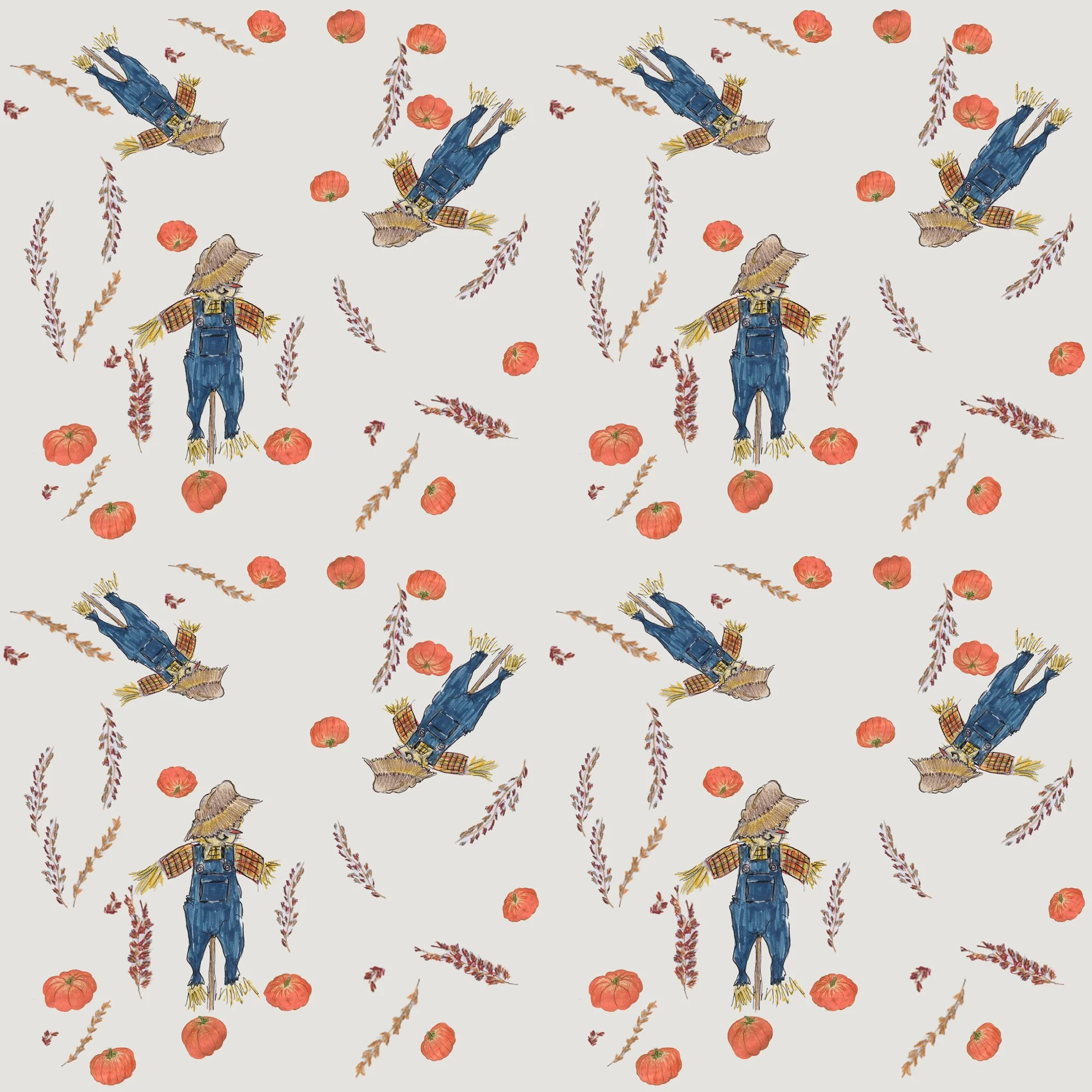 sarahjayneillustration-scarecrows-fall-autumn-pumpkins-harvest-cream-12in.jpg