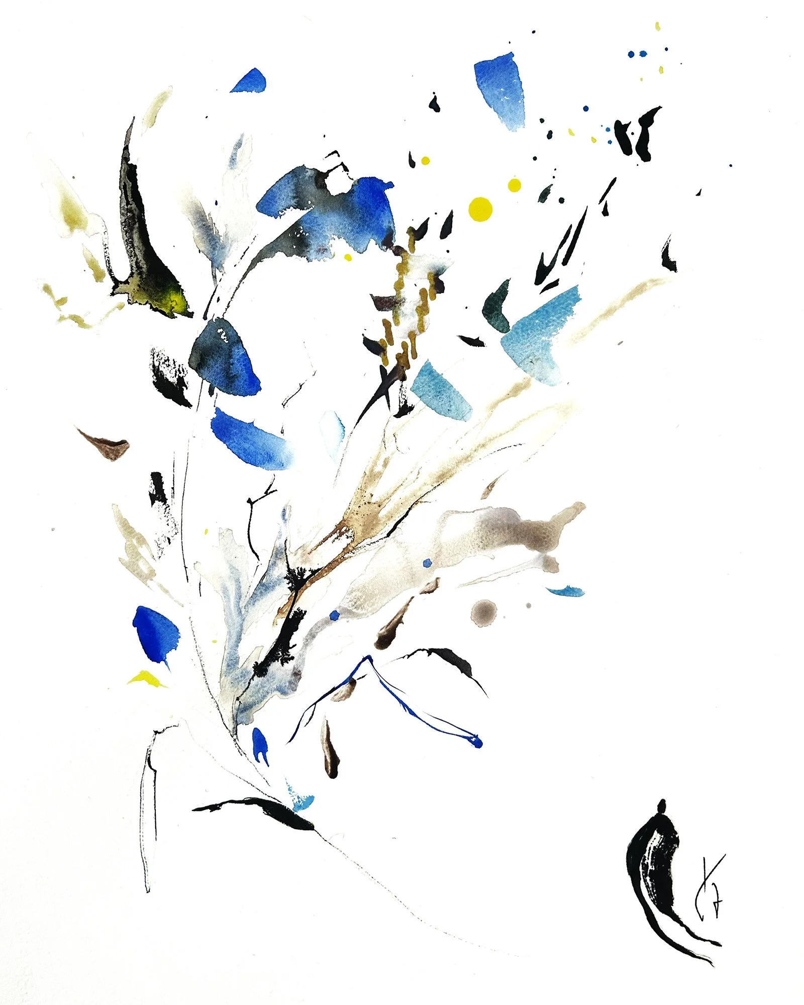 In between