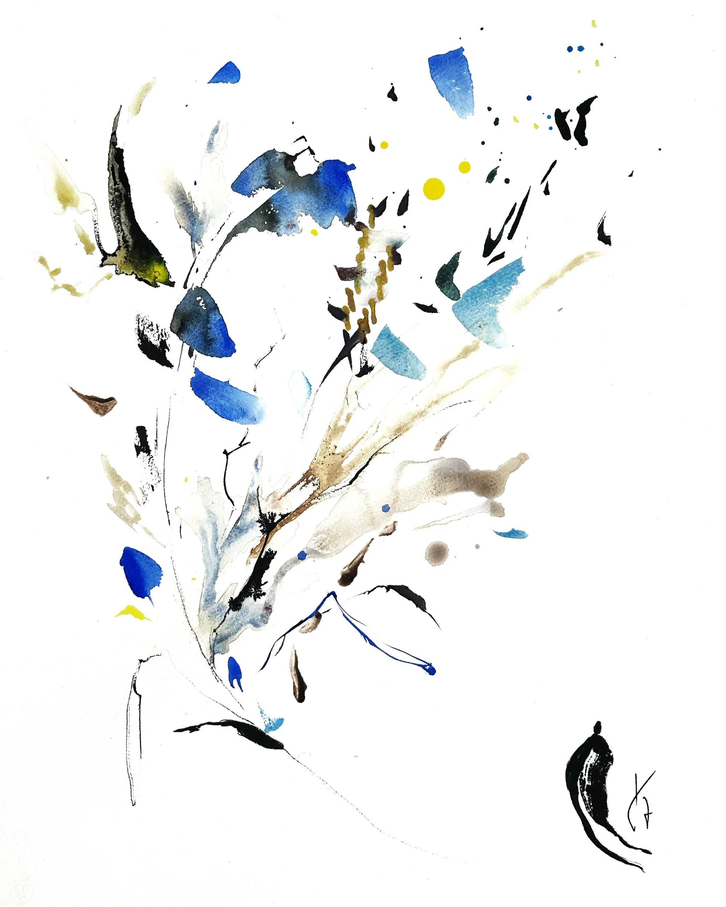 In between