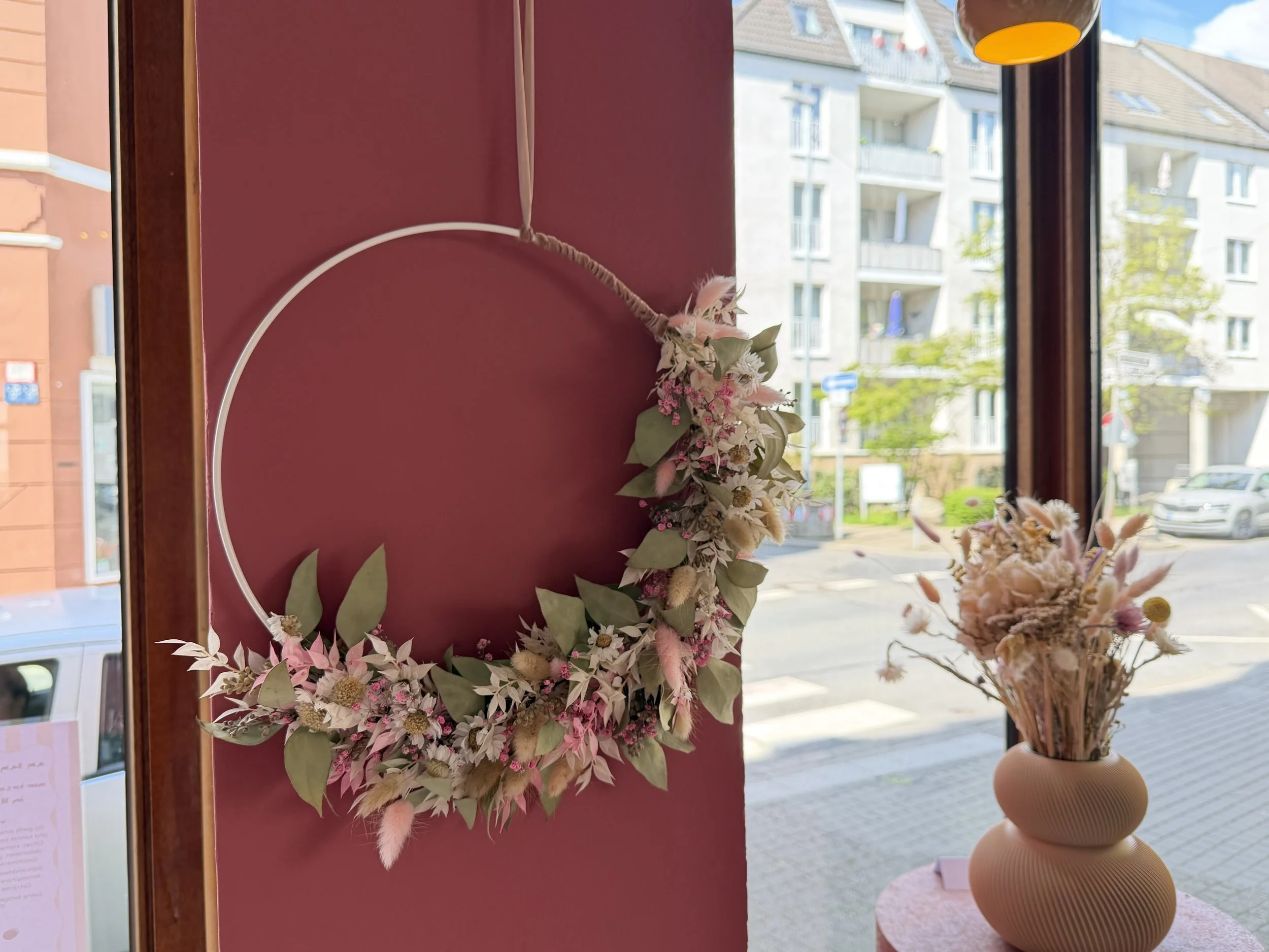 Trockenblumenkränze (und -sträuße)