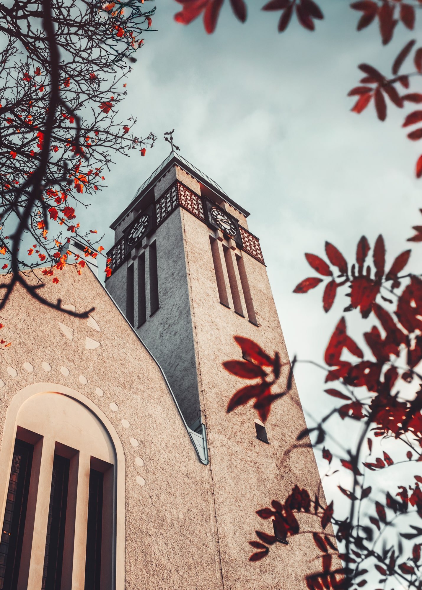 sundbyberg-kyrka-white-church-decorative-wall-print-fine-art