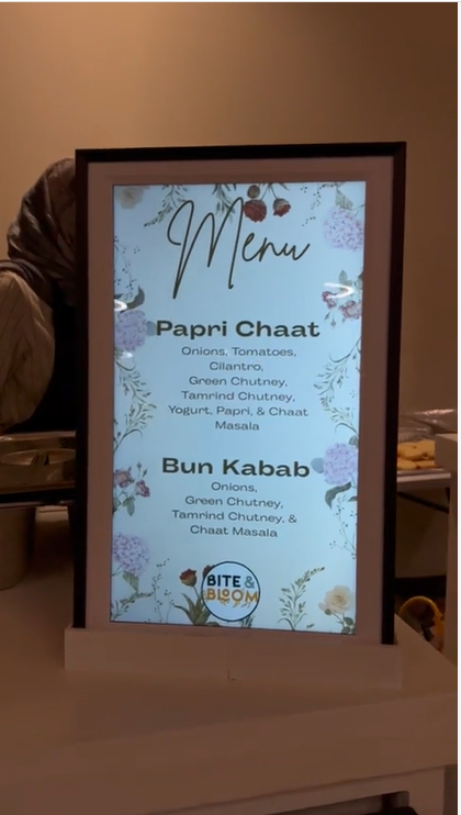 snack catering for wedding reception