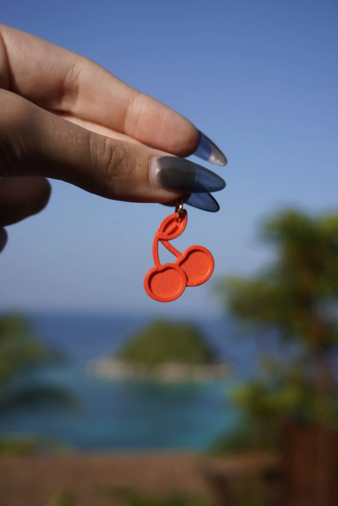 Cherries Mini Charm