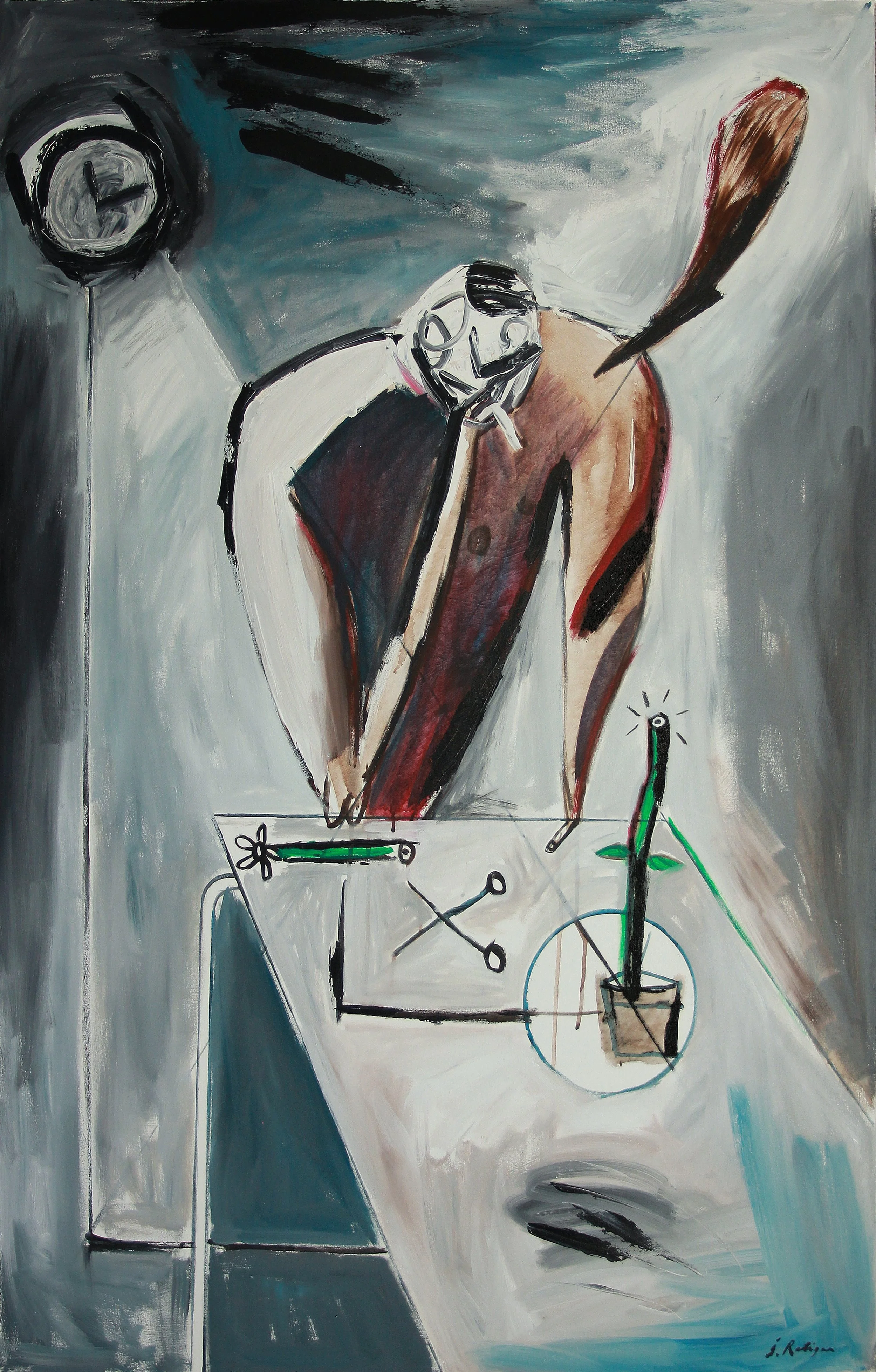 Aftermath- Acrylic on canvas