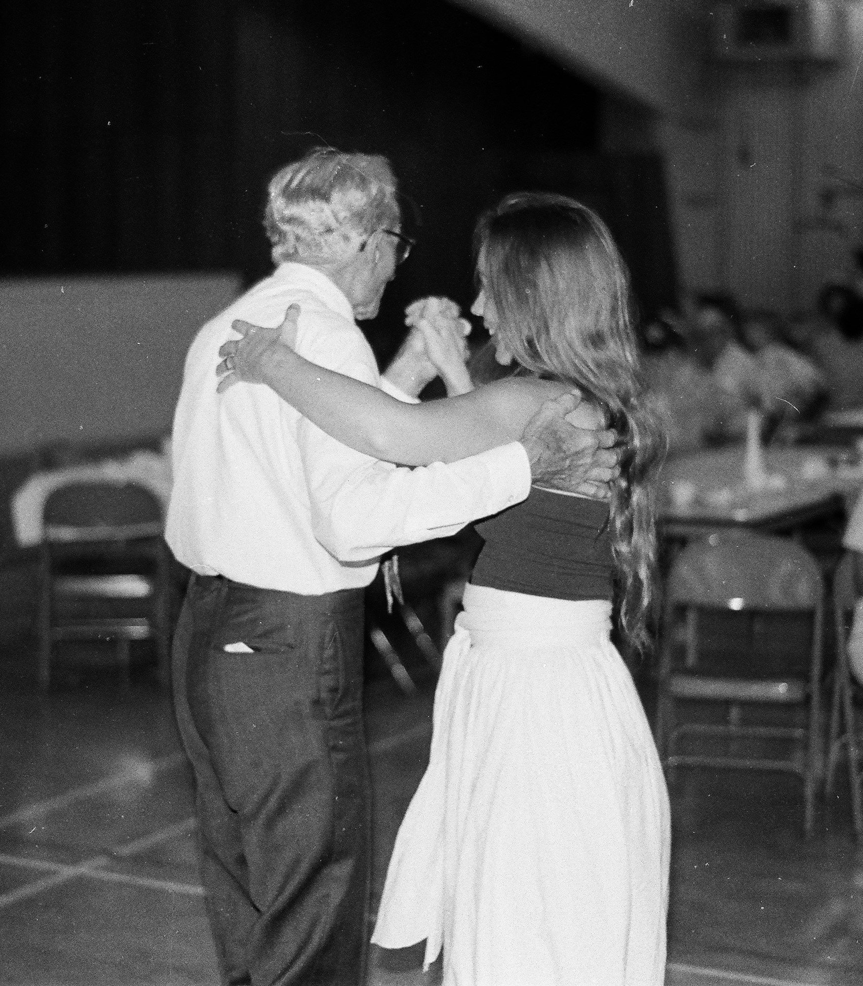 1979 Marcia and Grandpa Dancing