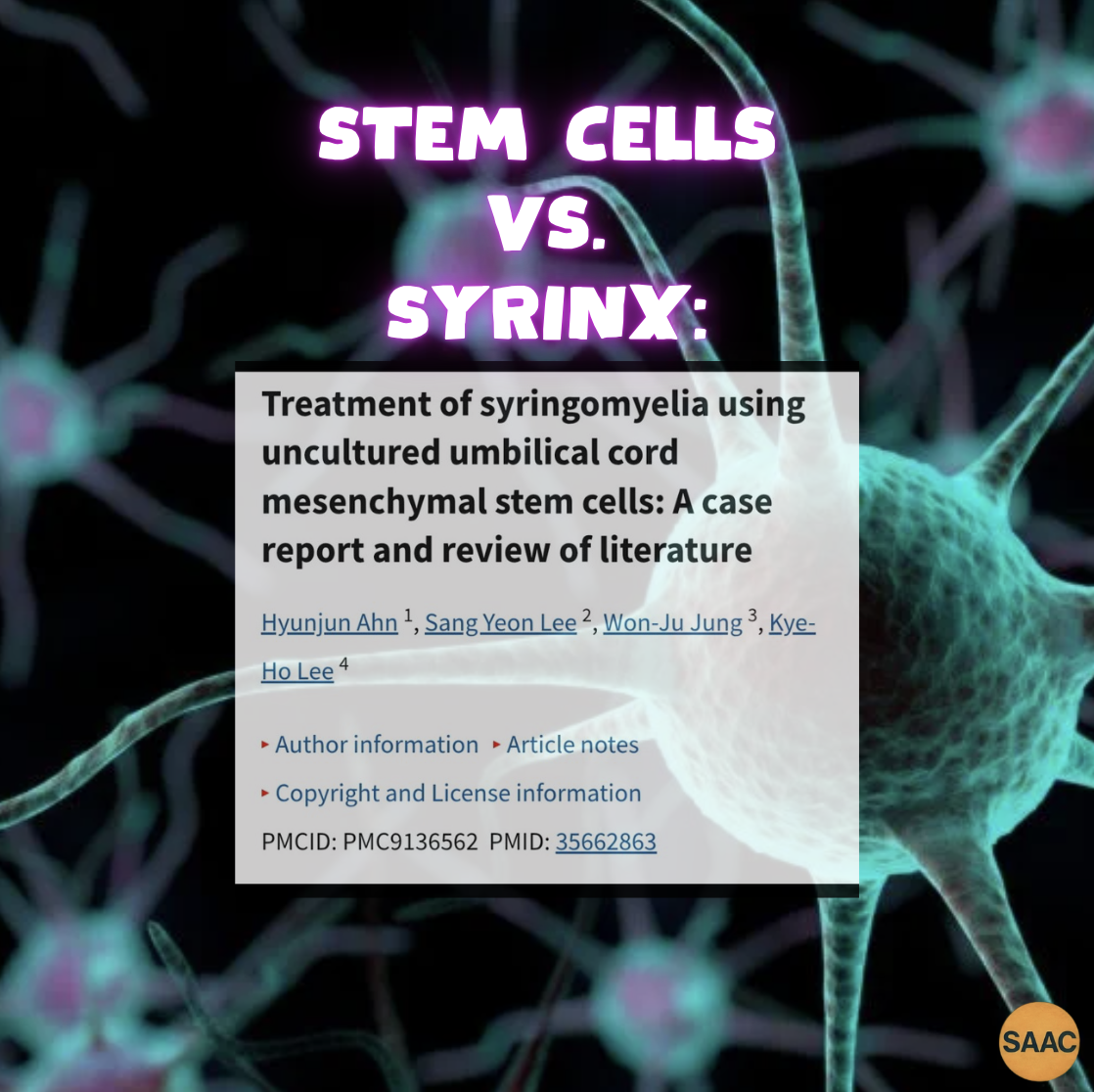 STEM CELLS VS SYRINX