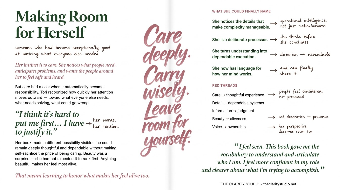 Tori case study graphic