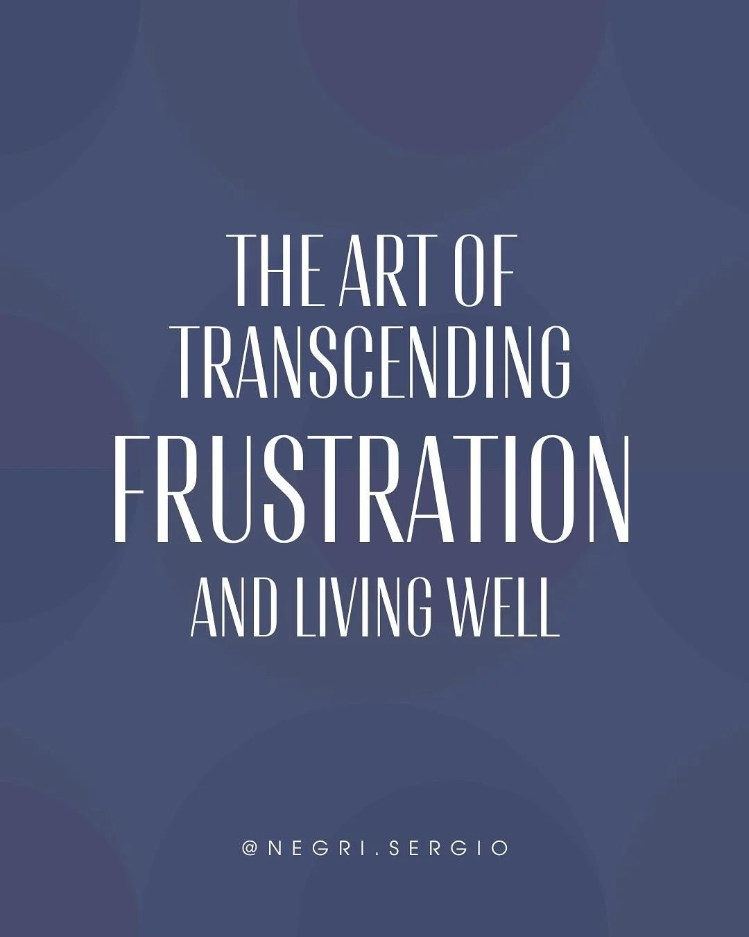 Teachings like this help me remember to flow with life. Not from a passive place, but from a place where I am actively and continuously self-reflecting on where I am when I&rsquo;m frustrated or stressed. I try to ask myself, Why am I experiencing st