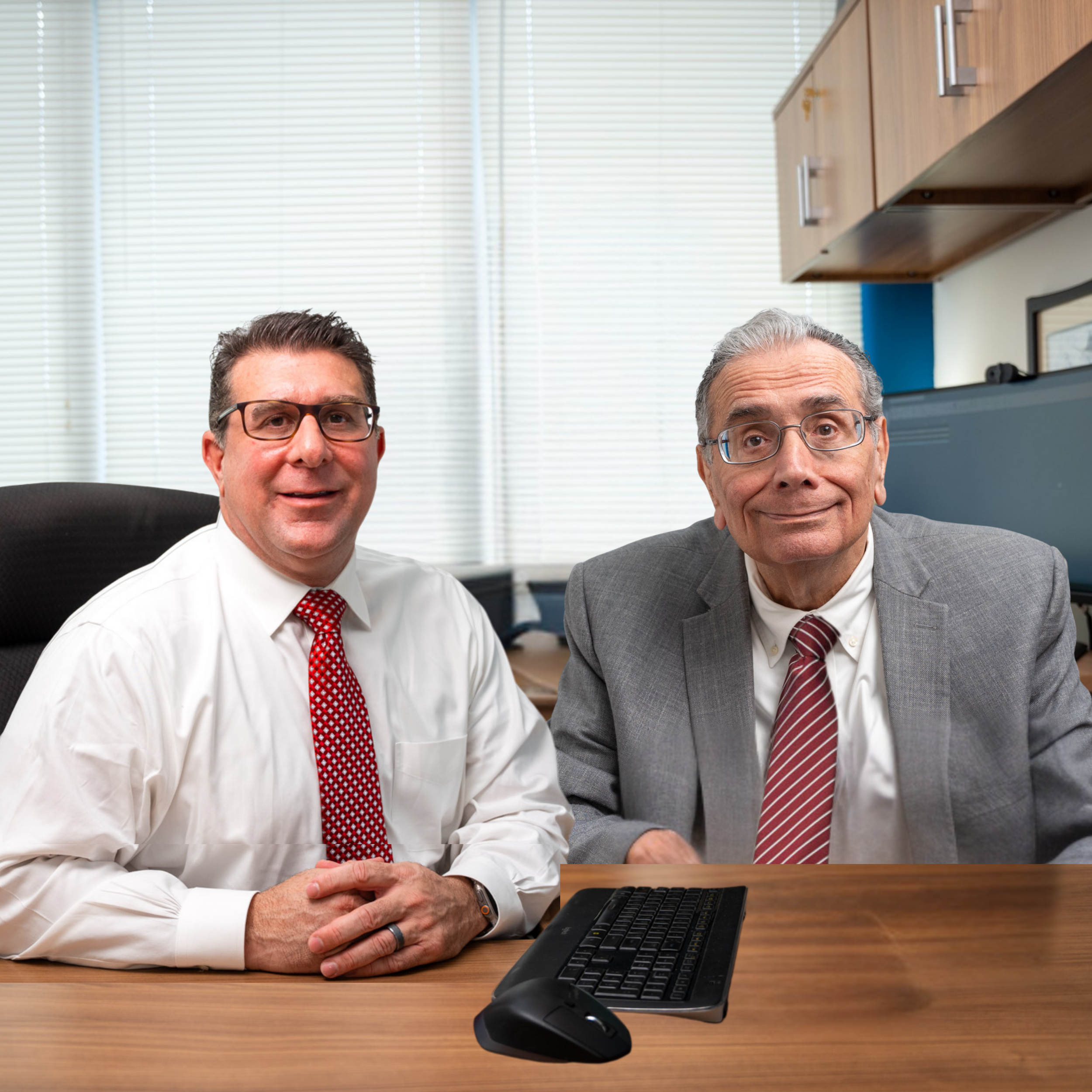 Headshots of Ray and Nick