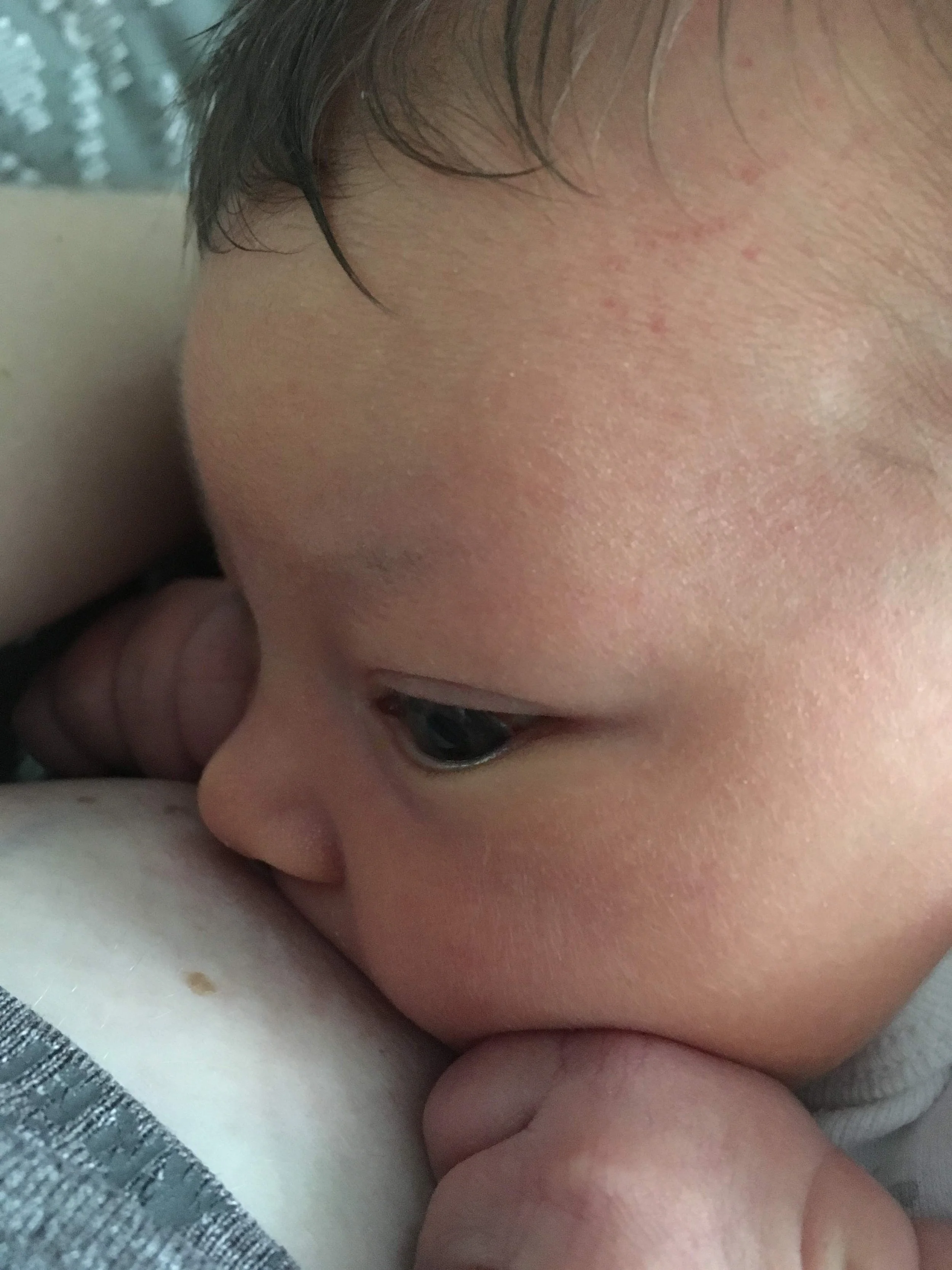 nursing baby