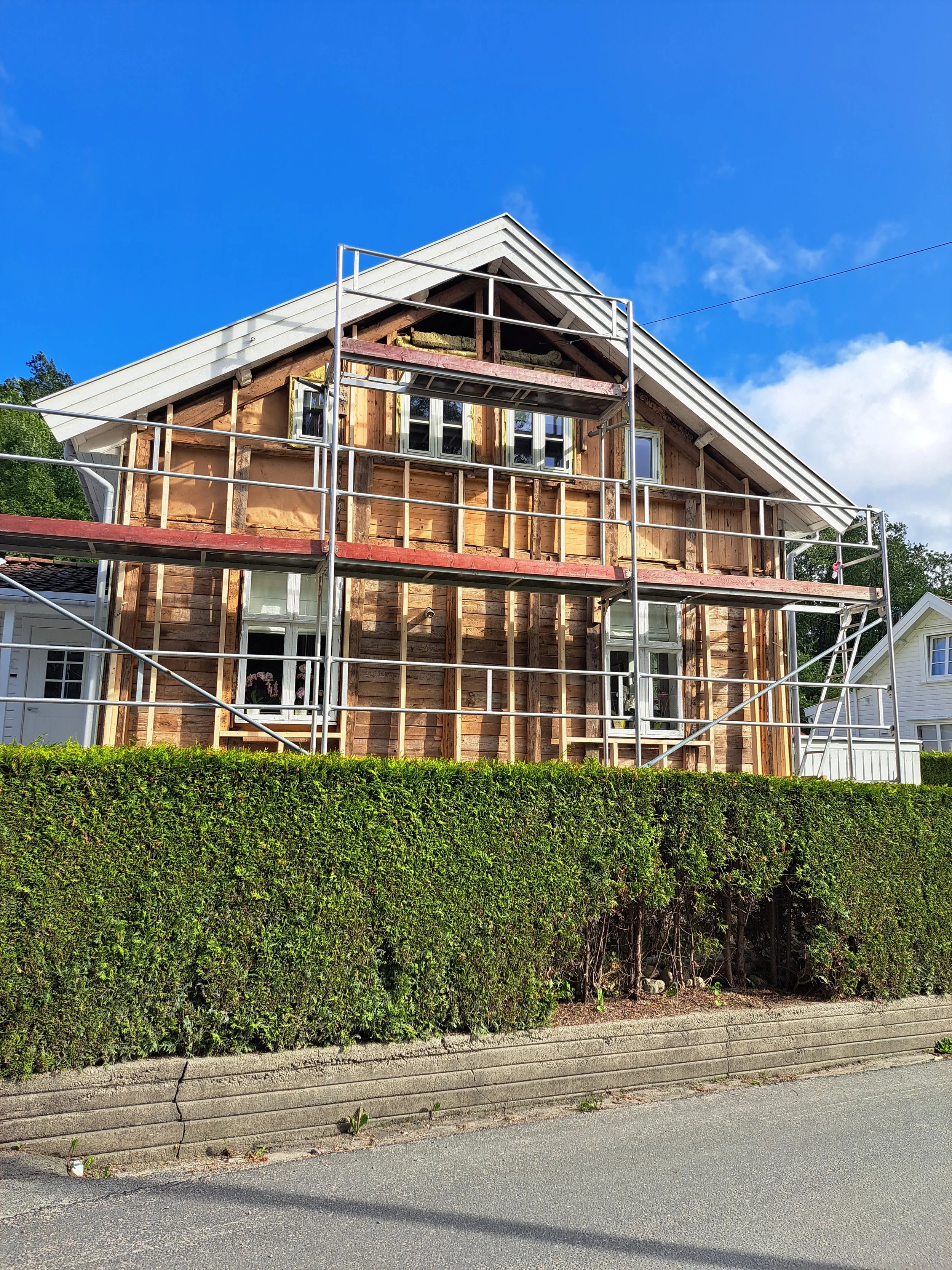 renovering hus mandal