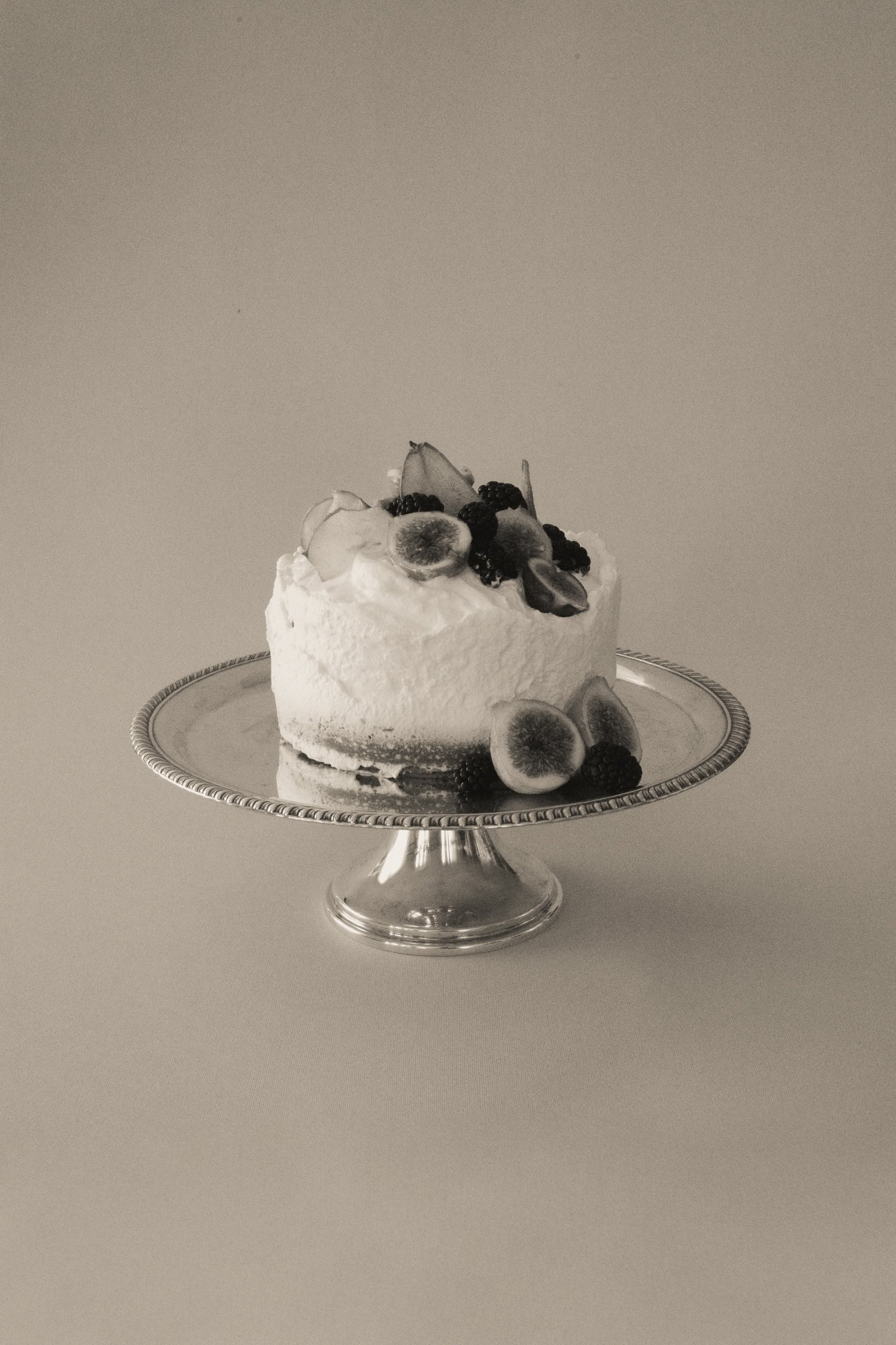 Vintage Silver Plated Cake Stand