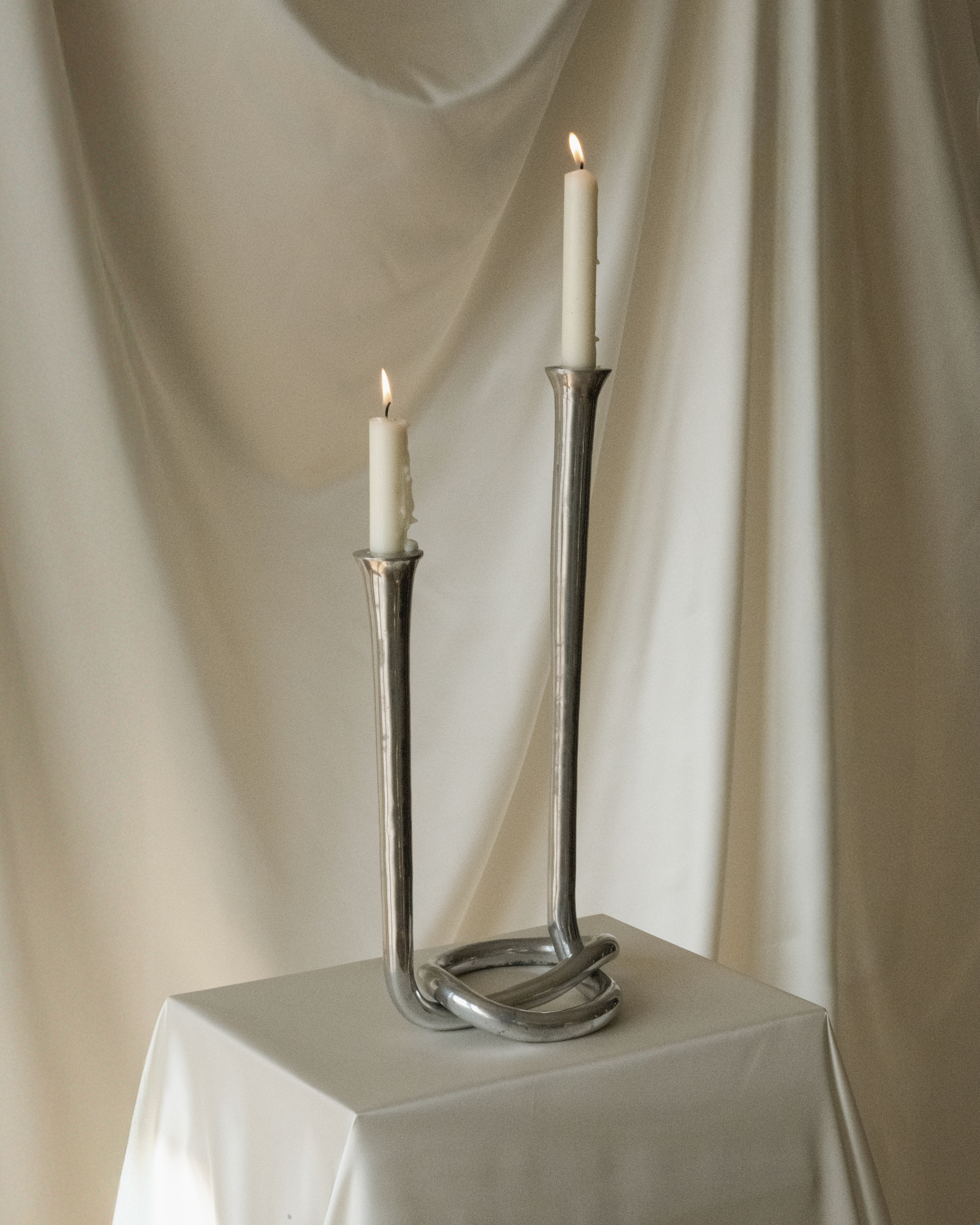Vintage Knot Candleholder