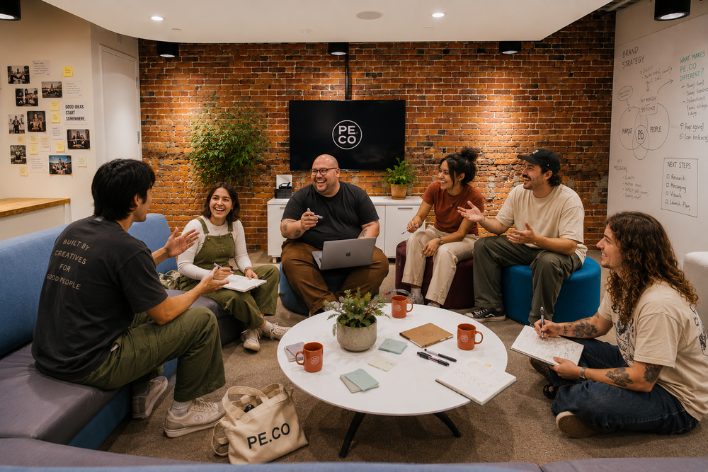 Collaboration Lounge with people