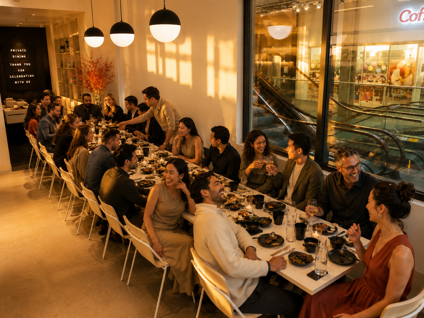 HATCH yakitori skewers grilled binchotan — private event food DTLA
