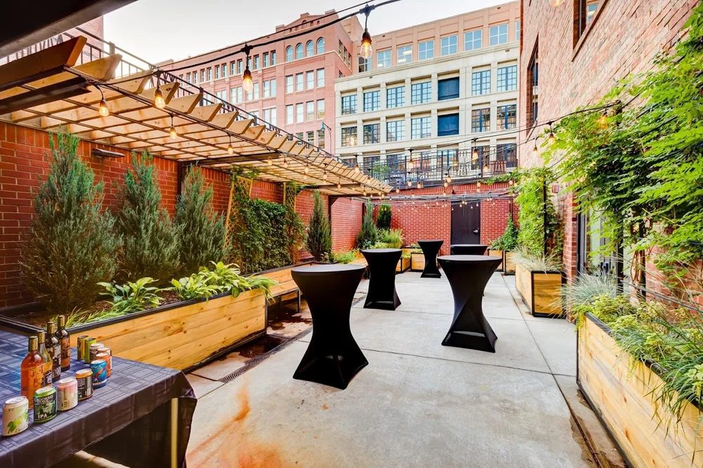 Patio empty daytime