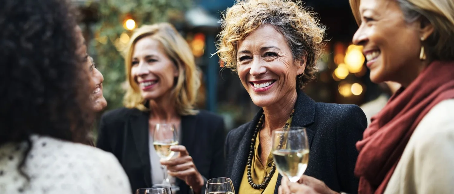 A private dinner party group gathered at a San Diego venue