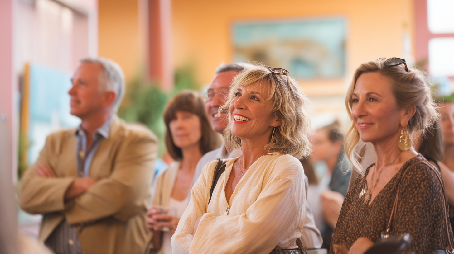 Two friends planning an event together at a cafe table with a laptop and notebooks