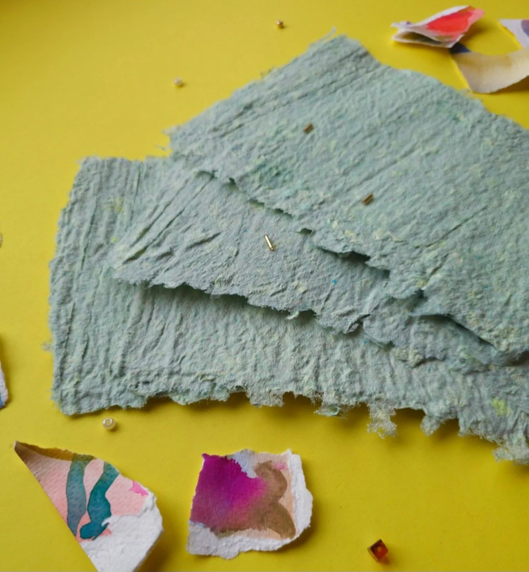 Handmade Paper for the First Time!