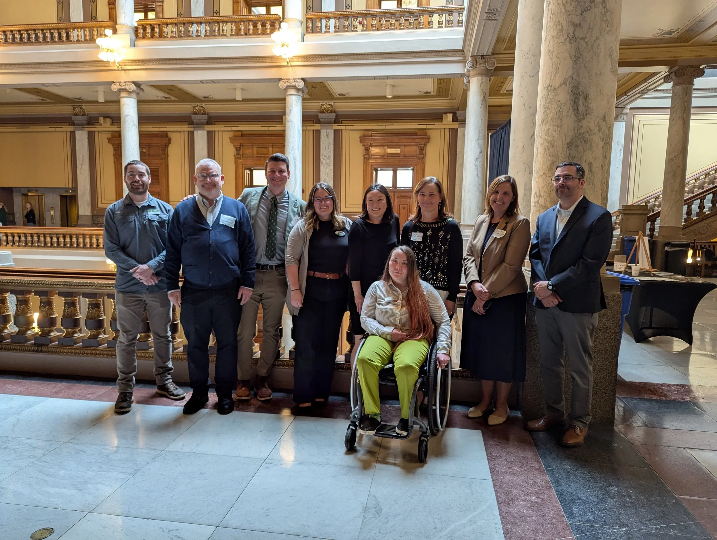OLC Joins the Indiana Land Protection Alliance Bi-Annual Statehouse Luncheon