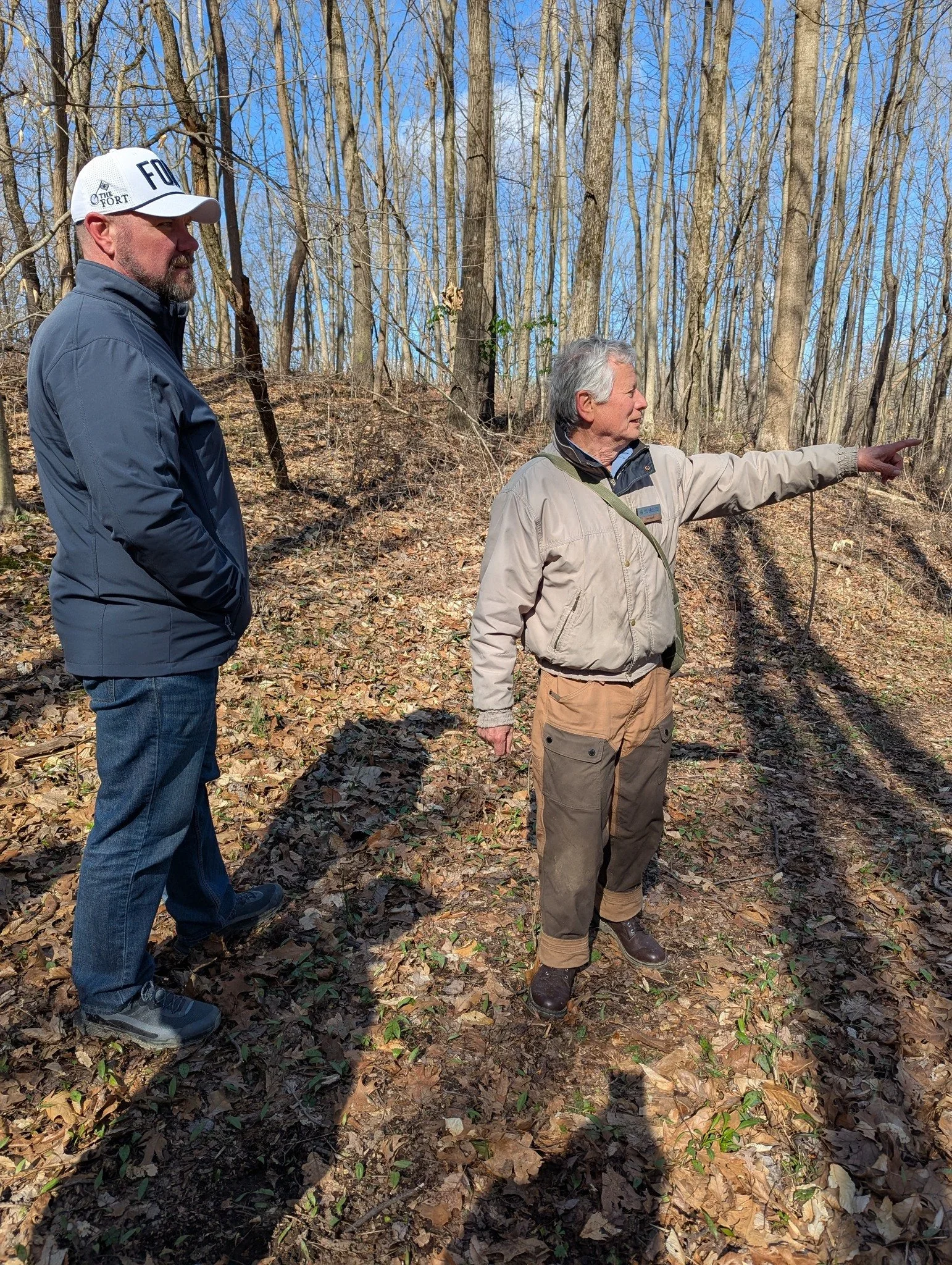 A Chilly Morning Hike with Indiana DNR!