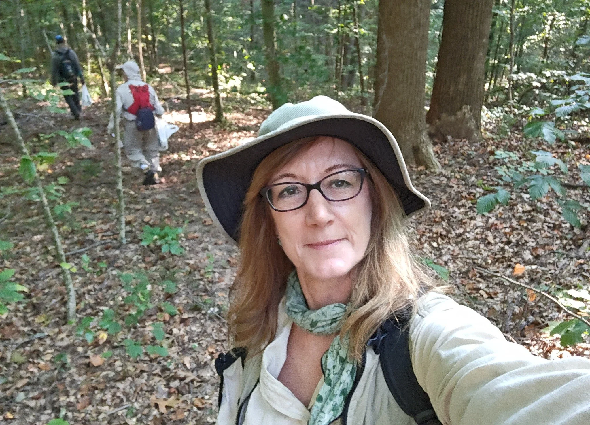 Walking the Walk: Trail Work at Green's Bluff