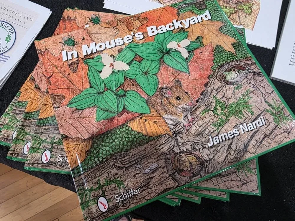 Ouabache Land Conservancy Showcases Artist Jim Nardi at the Covered Bridge Art Gallery