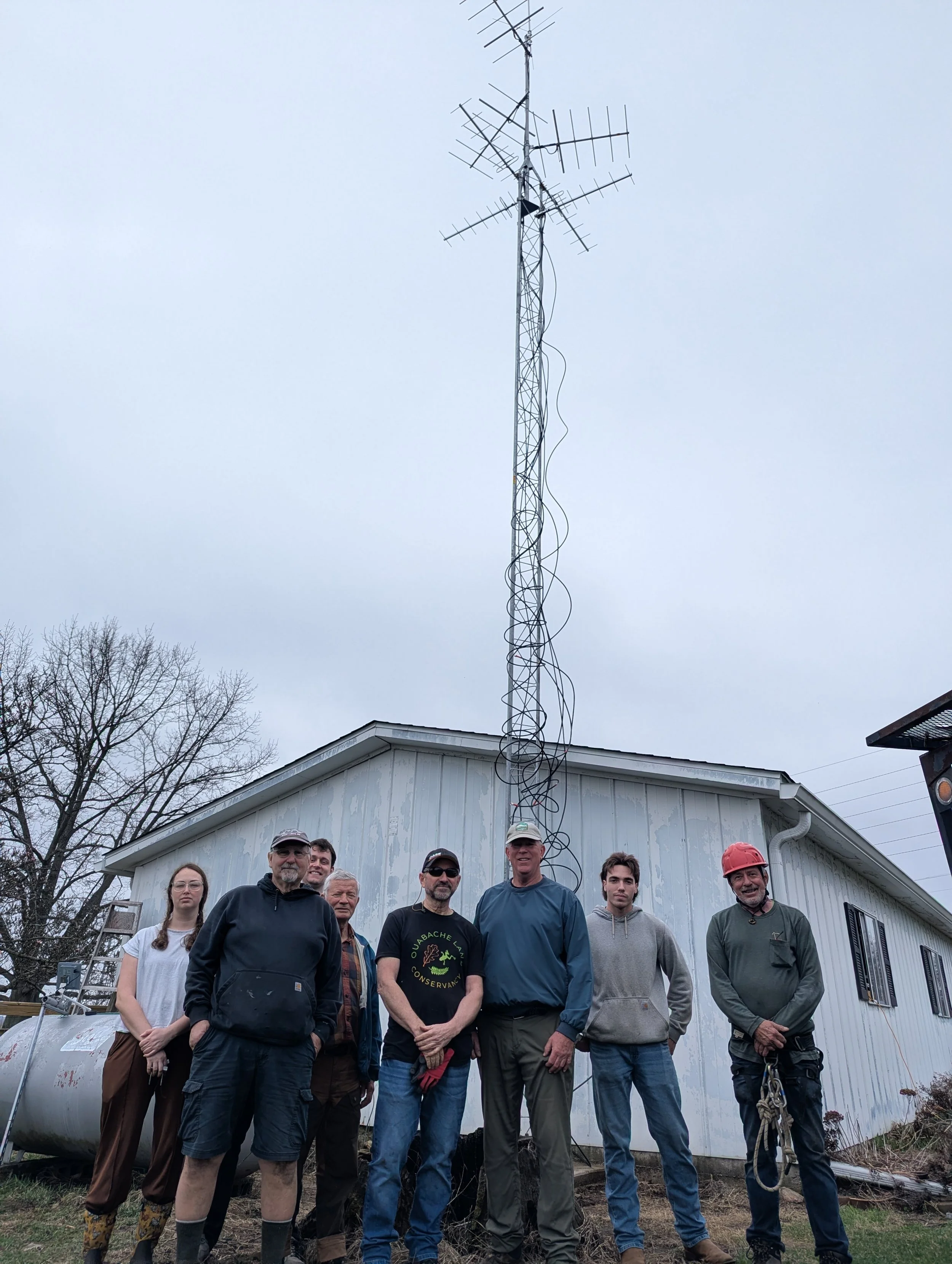Motus Tower Now Stands at Atherton Island Natural Area